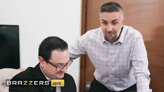 Brazzers - Big Tit blonde Nina Elle cheats on her hubby with a long cock