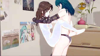 Byleth Licks Dorotheas Cunt Fucks her with a Strap-On - Fire Emblem
