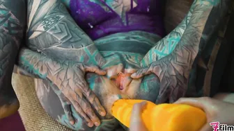 2 Heavy Tattoo Girls Get Ass Fucked By A Big Dick