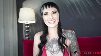 X Kristy Lee X tells stories and shows off her tattoos