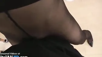 Japanese flexible teen in pantyhose gets masturbated More at Elitejavhd.com