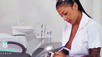 Horny dentist fucks her patient 9