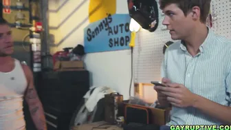 Jack Bailey gets trained by Colt Spences big dick