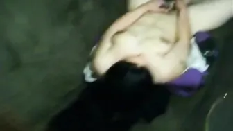 While Watching porn video – Toying my hairy cunt while watching porn