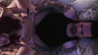 Romantic StepDaddy Lovingly Fills His Teen Twice - Double Creampie 45