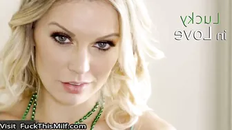 St. Pattys Fuck Has Her Cumming On Cock 12
