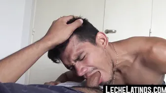 Straight Latino offered payment to be beat up in dogstyle POV