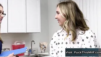 Busty Patient Gets Fertility Test In The Doctors Office 7