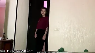 My first painful anal. Student pays rent with anal virginity. (With subs) 3