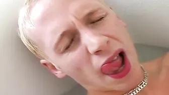 Stroking Big Dick In The Bathtub