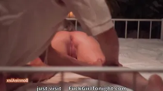 Real Home Massage With Shaking Orgasm And Huge Creampie 11