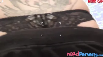 UK teen babe Danielle Darlow pussy play and POV blowjob