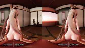 Genshin Impact - Ningguang Reverse Cowgirl [UNCENSORED VR ANIMATED 4K MMD]