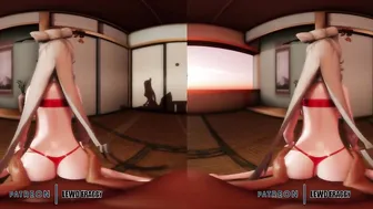 Genshin Impact - Ningguang Reverse Cowgirl [UNCENSORED VR ANIMATED 4K MMD]