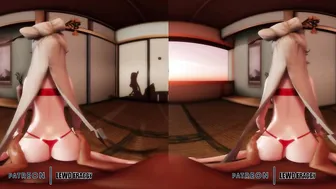 Genshin Impact - Ningguang Reverse Cowgirl [UNCENSORED VR ANIMATED 4K MMD]