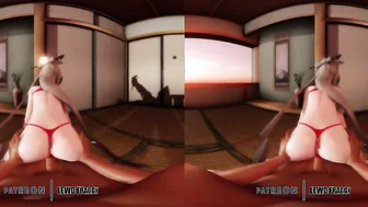 Genshin Impact - Ningguang Reverse Cowgirl [UNCENSORED VR ANIMATED 4K MMD]