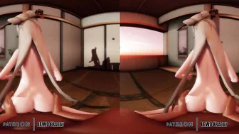 Genshin Impact - Ningguang Reverse Cowgirl [UNCENSORED VR ANIMATED 4K MMD]