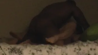 Creepin over to my PAWG Neighbor Apartment for Nice Rough big black dick Nuts