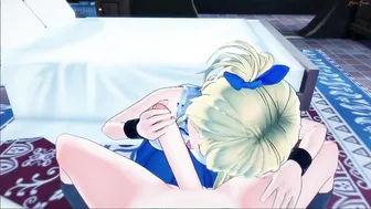 Lucy Heartfilia ride your penis point of view doggy style cummed.