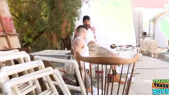 TRAILERTRASHBOYS Jock Devin Franco Banged By Drew Sebastian