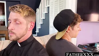 Catholic twink without any protection after cock sucking 69 recovery