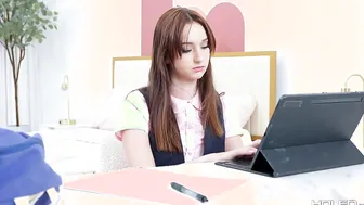 Anal Exploration - A Teen's First Anal Experience With Her Older Tutor