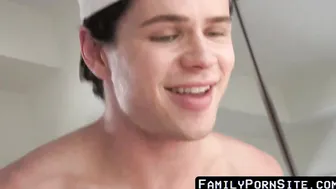 Before rough interracial dick riding twink deepthroats stepdad