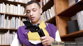 Blake Blossom Gets Fucked At The Library  Gets Caught By Jenna Starr Who Wants To Jo 5