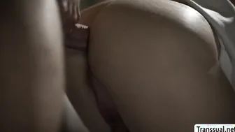 Tbabe stepmommy lets stepson bareback her wet ass