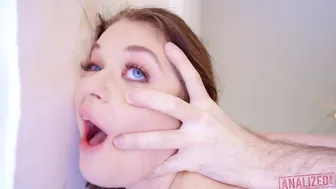 Fucking at the living room stair window with Anastasia Rose and James Deen