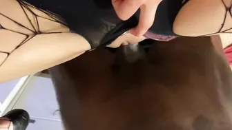babe Bombshell Slips Vibrator into Butt and let a bbc Ruin her
