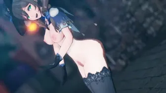 Mmd R18 Huge Boobies Genshin Impact Lisa she is Addicted to Tiny
