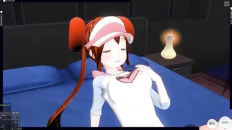 3D ANIMATED Pokemon may Takes Cum on her Body
