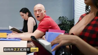 Brazzer's Curvaceous Cutie Sophia Lynn Gets A Hardcore Classroom Fuck