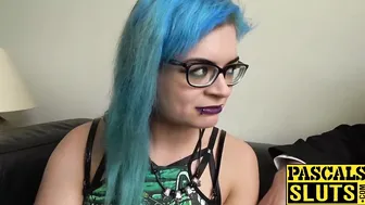 Horny Caitlin Minx enjoys when her wet pussy is hard drilled