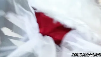 Xmas Time And Boobs Fuck Time
