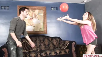 Stepsis and stepbro hanging out fucking