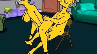 Marge Simpson real wife cheating