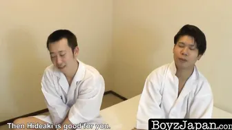 Asian person has some buttcentric lovemaking with tight twink ass
