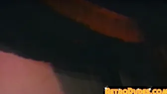 Classics porn video – In a traditional bareback orgy a young man battles many men