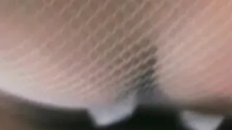 fishnet stockings are worn by italian wife while fucked