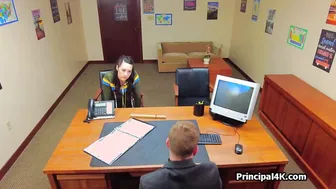 Quickie with PE teacher at the principals office