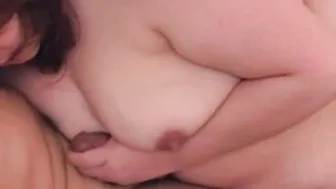 Fun handjob times with this beautiful bbw amateur housewife