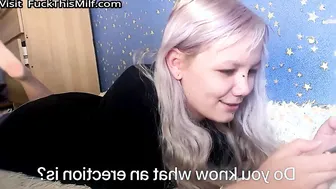 Stepsister Caught My Morning Erection 13