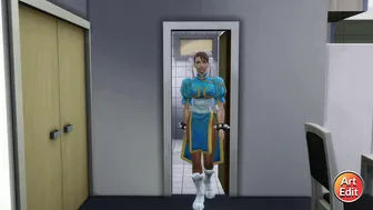 Chun-Li x Cammy x Raikage - Sims 4