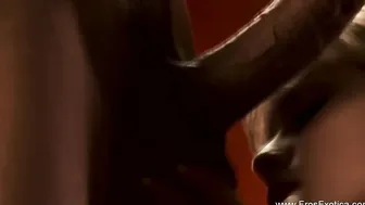 Blonde Is Taught The Proper Way To Suck a Hard Dick