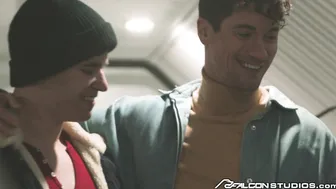 FalconStudios - Cute Twink Allows Himself To Be BAREBACKED HARD By Handsome Jocks Huge Dick