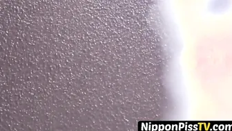 Japanese darlings feel humiliated as they are found peeing