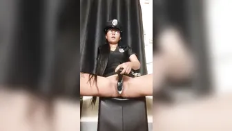 Creamy pussy masturbation