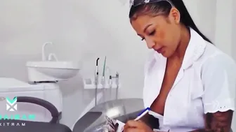 Horny dentist fucks her patient 17